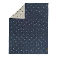 Fresk fijn gebreide deken Diagonals