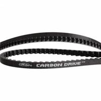 Gates CDX riem Carbon Drive 122 tanden zwart 1342mm, 11mm Pitch, 12mm breed.