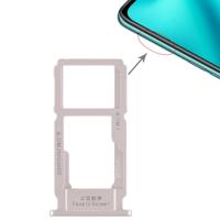 SIM-kaart lade + SIM-kaart lade/micro SD-kaart lade voor OPPO R11 plus (zilver)