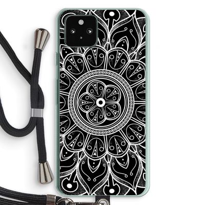 Roses Are Red: Pixel 5a 5G Transparant Hoesje met koord