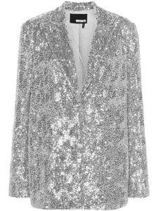 ROTATE BIRGER CHRISTENSEN blazer à design brodé de sequins - Argent