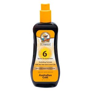 Australian Gold SPF6 Zonnebrand Spray Oil - 237 ml