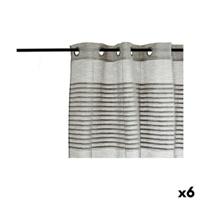 Gordijn Gift Decor Donker grijs 140 x 0,1 x 260 cm 26 x 42 x 5 cm Strepen