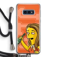 Jamie Lee Simpson: Samsung Galaxy S10e Transparant Hoesje met koord