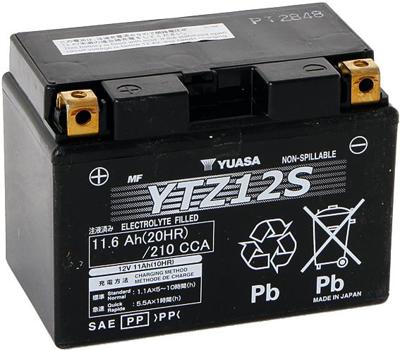 YUASA Battery ytz12s agm