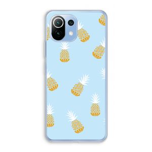 Ananasjes: Xiaomi Mi 11 Lite Transparant Hoesje