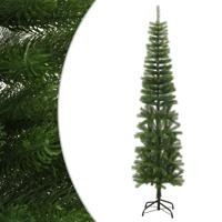 VidaXL Kunstkerstboom met standaard smal 240 cm PE - thumbnail