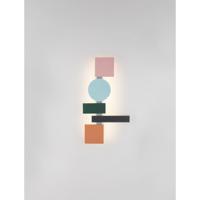 Lyora Vrolijke wandlampMargot gekleurd 68,2cm - 9130641