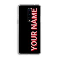 Namecase: OnePlus 8 Transparant Hoesje