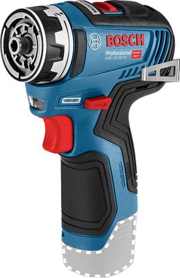 Bosch GSR 12V-35 FC 1750 RPM Zonder sleutel 590 g Zwart, Blauw, Rood