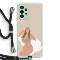 One of a kind: Samsung Galaxy A52s 5G Transparant Hoesje met koord One of a kind: Samsung Galaxy A52s 5G Transparant Hoesje met koord