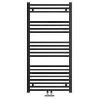 Sanivesk Lima Paneelradiator - 119x60cm - 580watt - 6-punt - zwart 2017489