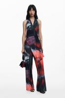 Jumpsuit met open rug - BLACK - XL Jumpsuit met open rug - BLACK - XL