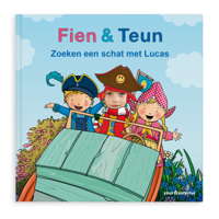 Gepersonaliseerd kinderboek - Fien & Teun 'Zoeken een schat' - Softcover Gepersonaliseerd kinderboek - Fien & Teun 'Zoeken een schat' - Softcover