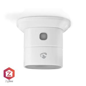 Nedis ZBDCO11WT Smartlife Co Detector Zigbee 3.0 Batterij Gevoed Levenscyclus Sensor: 10 Jaar En 50291 Android / Ios Met Testknop 85 Db Wit