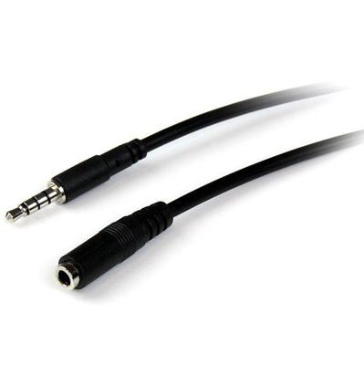 StarTech 3,5mm 4-polige Headset verlengkabel 2m StarTech 3,5mm 4-polige Headset verlengkabel 2m