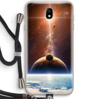 Omicron 2019: Samsung Galaxy J7 (2017) Transparant Hoesje met koord