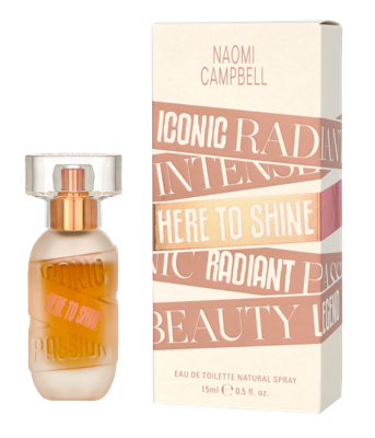 Naomi Campbell Here To Shine Eau de Toilette Spray 15 ml Dames