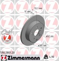 Remschijf Coat Z 590280120
