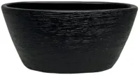 HS schaal ovaal Osaka 29x15x14cm zwart