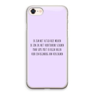 Regenboog: iPhone 8 Transparant Hoesje
