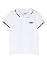 BOSS Kidswear polo à logo imprimé - Blanc - thumbnail