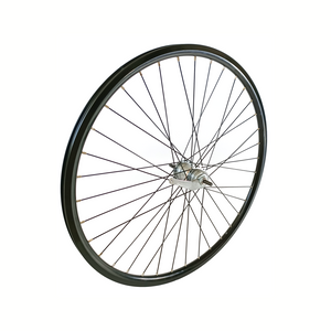 Achterwiel 28x1 5/x1 3/8 Nexus 3 remnaaf Rodi aluminium velg, zwart.