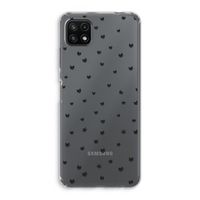 Kleine kattenkopjes: Samsung Galaxy A22 5G Transparant Hoesje