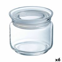 Pot Luminarc Pav Transparant Siliconen Glas (500 ml) (6 Stuks) - thumbnail