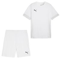 PUMA teamGOAL Matchday Voetbaltenue Wit Zwart