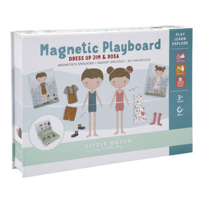 Little Dutch magnetisch speelbord Jim & Rosa