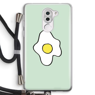 Spiegelei: Honor 6X Transparant Hoesje met koord