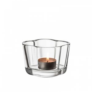 Iittala Alvar Aalto Waxinelichthouder Clear