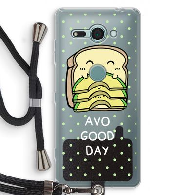 Avo Good Day: Sony Xperia XZ2 Compact Transparant Hoesje met koord