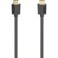Hama 00200704 HDMI-kabel HDMI Aansluitkabel HDMI-A-stekker, HDMI-A-stekker 5.00 m Zwart 4K UHD