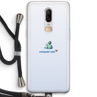 MSN: OnePlus 6 Transparant Hoesje met koord