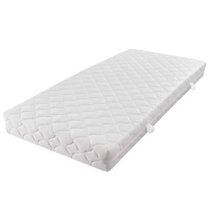 vidaXL Matras met een wasbare hoes 200x90x17 cm