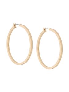 Coup De Coeur hoop earrings - Métallisé