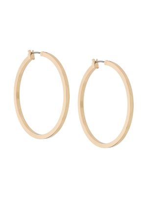 Coup De Coeur hoop earrings - Métallisé