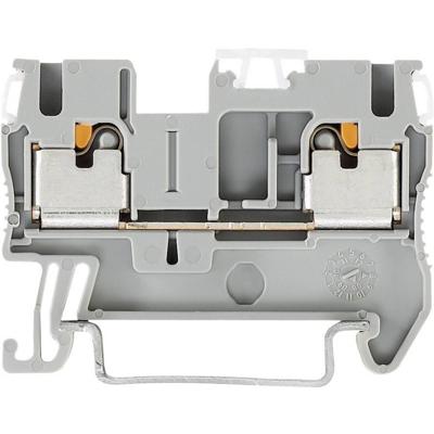 Phoenix Contact 3209510 Doorgangsklem 5.2 mm Snelaansluiting Grijs 1 stuk(s) Piece