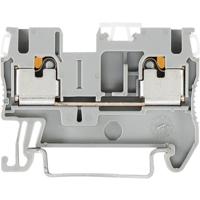 Phoenix Contact 3209510 Doorgangsklem 5.2 mm Snelaansluiting Grijs 1 stuk(s) Piece