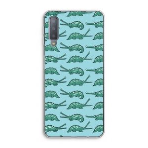 Kroko: Samsung Galaxy A7 (2018) Transparant Hoesje