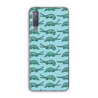 Kroko: Samsung Galaxy A7 (2018) Transparant Hoesje