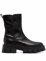 Premiata bottines en cuir - Noir - thumbnail