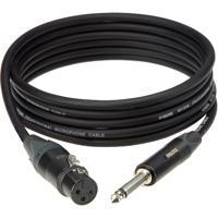 Klotz M1FP1N0500 Neutrik XLR/F 3p - jack 2p microfoonkabel 5m - thumbnail