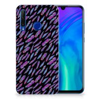 Honor 20 Lite TPU bumper Feathers Color - thumbnail