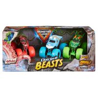 Monster Jam Charged Beasts 3-Pack 1:64 - thumbnail