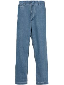 Nanamica jean chino à coupe ample - Bleu