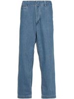 Nanamica jean chino à coupe ample - Bleu
