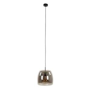 Fraaai Ariana hanglamp 1L drift glas - smoke grijs